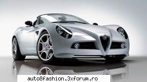 alfa romeo 8c spider geneva 2008